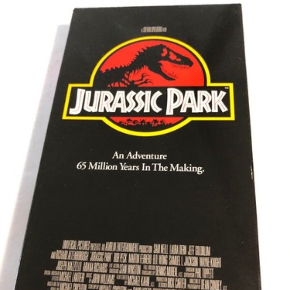 VHS Tape Jurassic Park 0783208367 c1993 Universal Dolby Surround HIFI